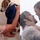 Image for article titled Hilarious guy recreates famous movie scenes with a dog